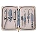 Manicure Set, Pedicure Sets, Nail Clipper Sets, Stainless Steel Professional Nail Cutter Kits with Travel Case