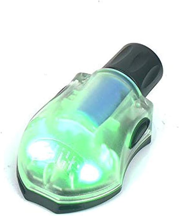 Tactical Helmet Signal Lights Green & IR Or Red & IR Light Military Airborne Survival Light with Magic Tape for Fast Helmet