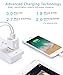 HI-CABLE USB Wall Charger, 2-Pack 2.1A/5V Dual Port USB Plug Power Adapter Charging Block Charger Cube Compatible with Phone Xs Max/XR/Xs/X/ 8/7/ 6 Plus/5S, Pad, Samsung, Moto, HTC, LG and More
