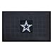 FANMATS 11440 Dallas Cowboys Heavy Duty Vinyl Medallion Outdoor Door Mat - 19.5in. x 31in.
