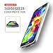 Samsung Galaxy S5 Case, Case Army® Scratch-Resistant Slim Clear Case for Samsung Galaxy S5 Silicone Crystal Clear, Shock-Dispersion Technology, Cover with TPU Bumper (Limited Lifetime Warranty)