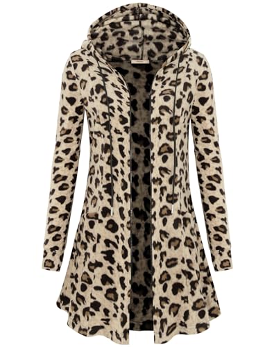 Miusey Fleece Lined Hoodie Jacket
