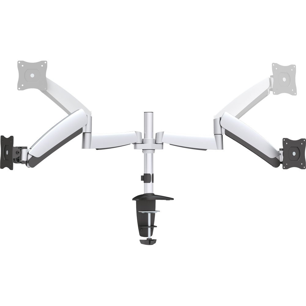 InLine 23160 A Table Mobile with Lifter for Two Monitors to 68 cm (27 Zoll) 9kg