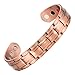 Willis Judd Men's Pure Copper Magnetic Therapy Ajustable Bracelet Bangle (Style 1)
