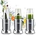 Blender,Countertop Blender,Smoothie Blender Make Smoothies Shakes and Frozen Drinks, 1000W and 2000RPM High Speed Motor BPA-Free Bottle Mixer System with Hardcover Recipe Book Included