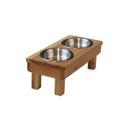 Amazon Com Raised Dog Bowl 7 Tall Small Double New Shallow