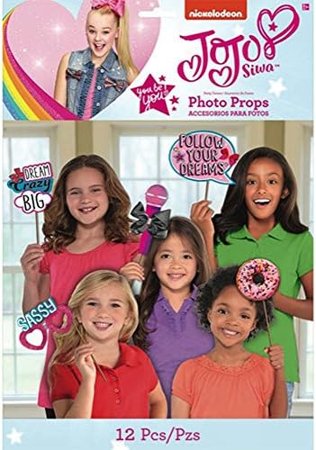 Props JoJo Siwa Pink Photo Set (12pc)