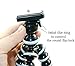 BLISS Octopus Portable Flexible Tripod Stand Holder for iPhone DSLR Camera Cell Phone, Bendy Adjustable Mini Webcam Mount for YouTube Video, M-Size (Black White)