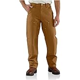 Carhartt Men's Big & Tall Firm Duck Double Front Work Dungaree