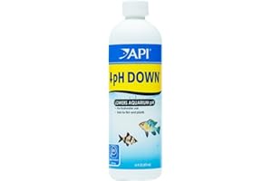 API Aquarium Pharmaceuticals 30B pH Down Aquarium pH Adjuster, 16 oz, Model Number: 17163020301, Hook