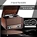 Rcm Vintage MC-255BT 6-in-1 Wireless Vinyl Record Player with 3 Speed Turntable, FM Radio, CD, USB for MP3 Play & Recording, Built-in 2×10 Watts RMS Powerful Stereo Speakersthumb 2