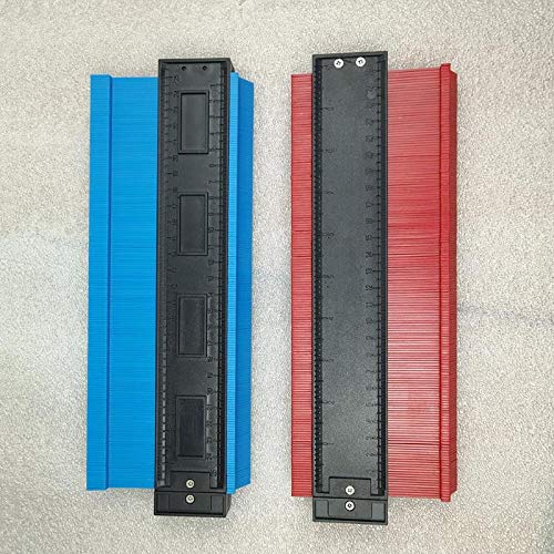 Meka-supplies - Plastic Profile Copy Gauge Irregular Shaper Contour Gauge Duplicator Wood Marking Tool Tiling Laminate Tiles Measuring Tools