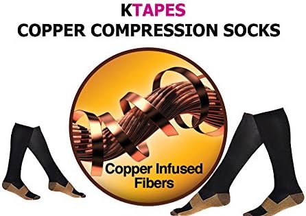 Ktapes Copper Compression Socks L/XL