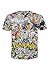 CHICOCO Unisex Lifelike Explosion 3D Digital Printed Crew Neck Tee T-shirts (Pokemon,M)