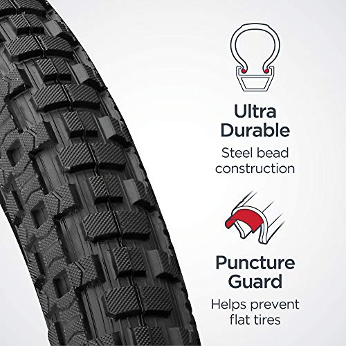 Schwinn Replacement Bike Tire, Mountain Bike, 20 x 2.12Inch Pricepulse