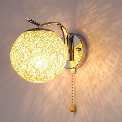 Indoor Lighting Iron Wall Lamp LED E27 Bulb Bedside Reading Lamp Wall Light Bedroom Wall Lighting Contemporary Bedroom Lamps JiFengCheng (D1)