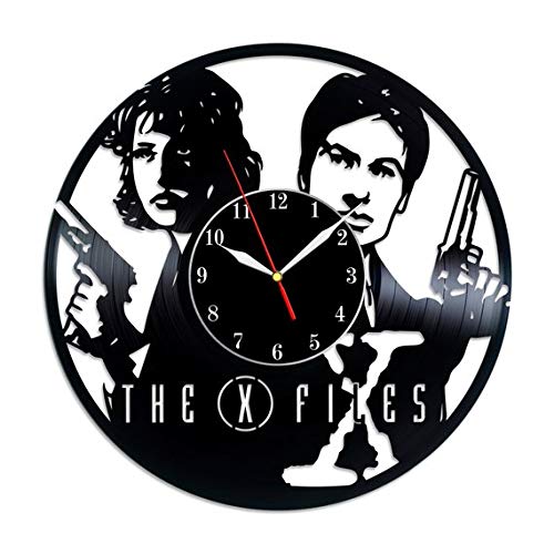 Amazon Com The X Files Vinyl Record Wall Clock The X Files Wall Art X Files Decor The X Files Gifts Handmade