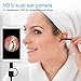 USB Otoscope, Myriann Ear Clean Endoscope 1.3MP Digital Ear Scope Inspection Camera with 6 LEDs, Earwax Cleaning Tool for Mirco USB & USB-C Android Phone Tablet, Windows & Macbook OS Computer - 6.56ft