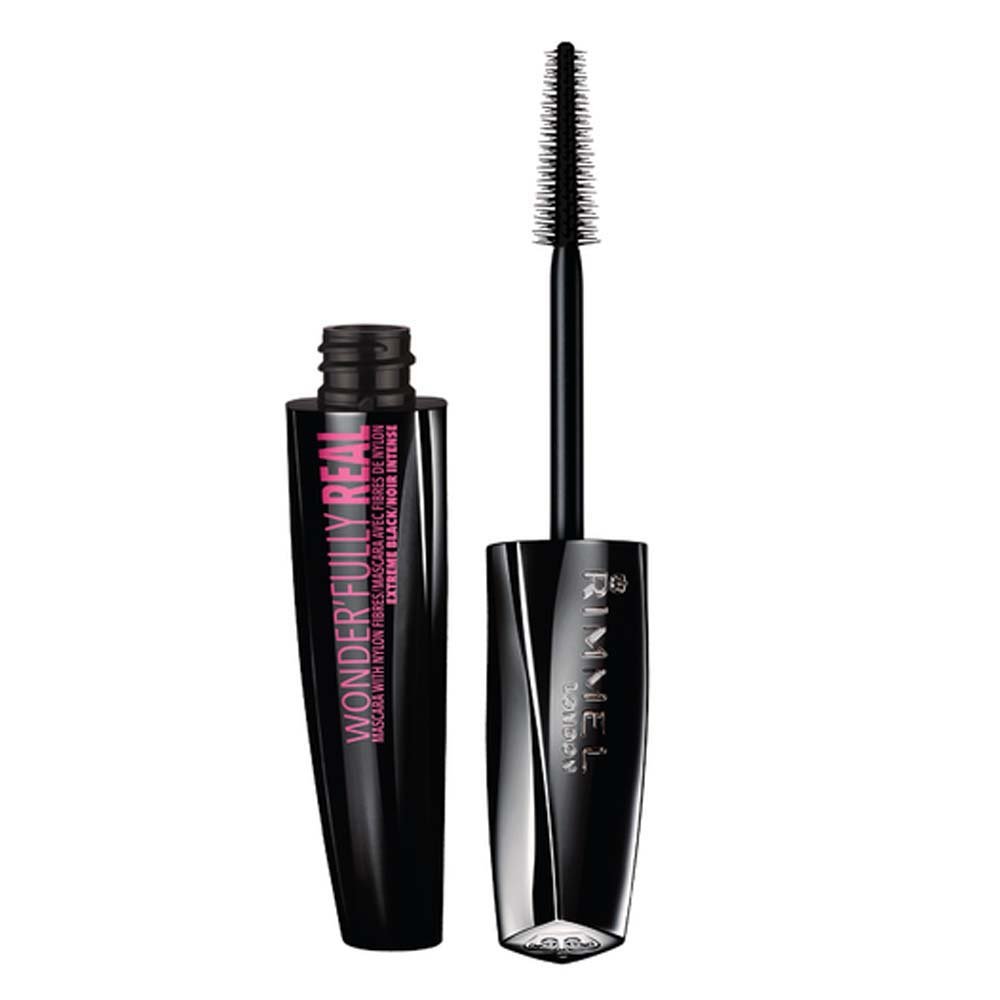 Rimmel Wonder’Fully Real Mascara, Extreme Black, 11ml