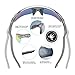 DUCO POLARIZED Sports Sunglasses Cycling Glasses With 5 Interchangeable Lenses 0028 Gunmetal