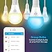 Geeni Prisma 450 A19 Smart Wi-Fi LED Mulitcolor Light Bulb - 40W Equivalent, No Hub Required, Works with Alexa, Google Assistant & Microsoft Cortana