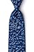 Men's 100% Microfiber Math Equations Novelty Tie Necktie - NAVY BLUE (Regular Length)