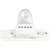 KW-triO 5-Hole Square Punch Machine, Compatible with 3:1 Pitch Spiral Coils, Wire-O, Plastic Combs and Ring Bindings (Hole Spacing 3 Holes Per Inch)