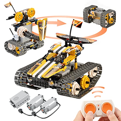 hahaspil RC Car Kits to Build, Build Your Own RC Car Kit 3 in 1 stem