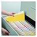 Smead Fastener File Folders, 50 Count, Assorted Colors, Reinforced 1/3-Cut Tabs, 2 Fasteners, Letter Size (11975)