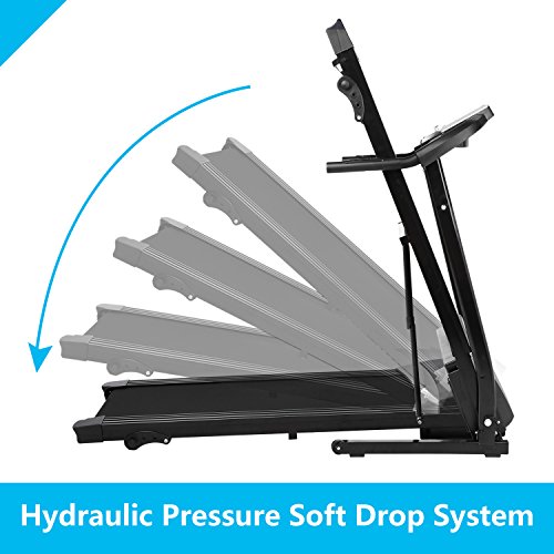 Treadmill for Home Folding Electric Treadmill with Incline Running Machine Exercise Machine for Home Gym Office Smartphone APP Control - Thumbnail 5