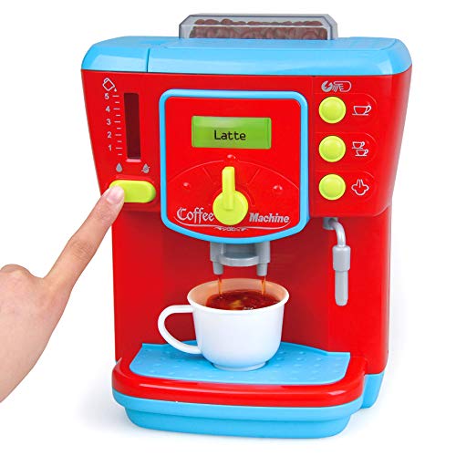 PlayGo Delicious Coffee Maker Machine Kids Children Pretend Play Activity Maker Toy - Kitchen Gifts Toys Set