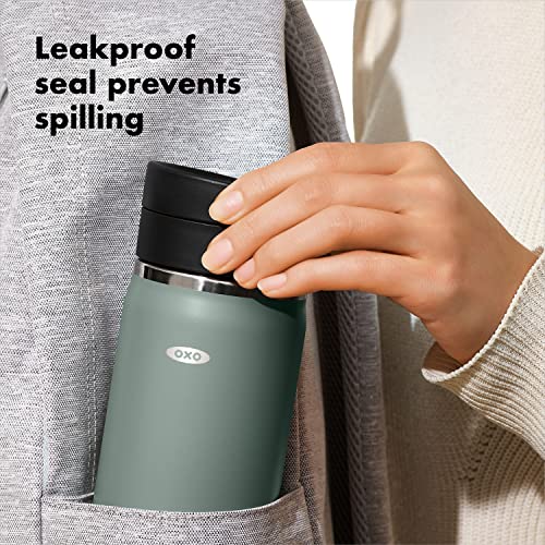 OXO Good Grips 16oz Travel Coffee Mug With Leakproof SimplyClean™ Lid Jade Pricepulse