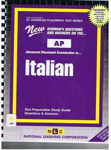 ITALIAN (Advanced Placement Test Series) (Passbooks) (ADVANCED PLACEMENT TEST SERIES (AP))