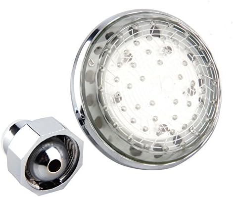 New LED Light 7 Color Changing Water Glow Shower Head Bathroom Home Hot Search