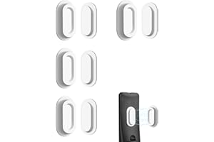 Aecsze 4 Pack Strong Magnetic Remote Control Holder, Self-Adhesive Silicone Remote Holder Wall Mount for TV, Fan, Air Conditioner Remote Control