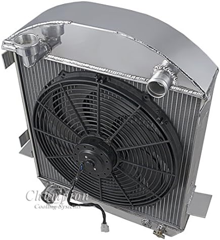 Champion Cooling EC1007-FN-Ford-Model TT 2 Row Plus Fan