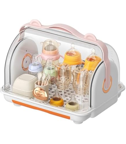 Bottle Drying Rack For Baby Space-Saving Acrylic Baby Bottle Drying Rack - Vertical Holder For Bottles, Pump Parts & Accessories Bottle Drying Tree