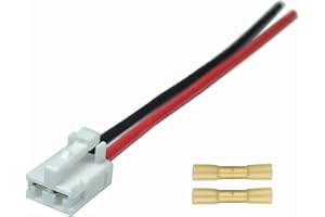 SMART REPAIRBOY 12 Gauge Blower Motor Connector Harness for Toyota Tacoma 2005-2016 Replace 82998-12380 90980-10916, 6 Inches 12 Gauge Wire Harness