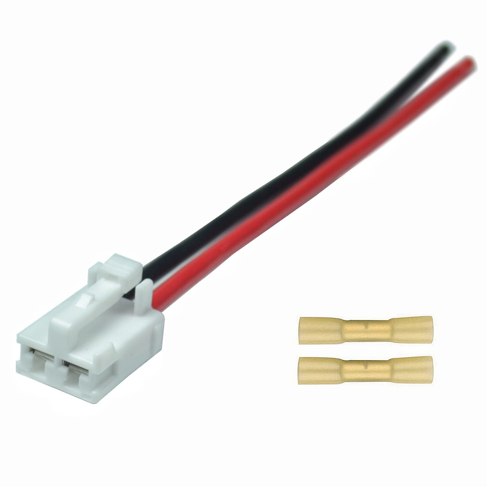 Photo 1 of 12 Gauge Blower Motor Connector Harness for Toyota Tacoma 2005-2016 Replace 82998-12380 90980-10916, 6 Inches 12 Gauge Wire Harness