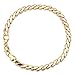 FOLLOWMOON 18k Gold Plated Men's Bracelet Chain