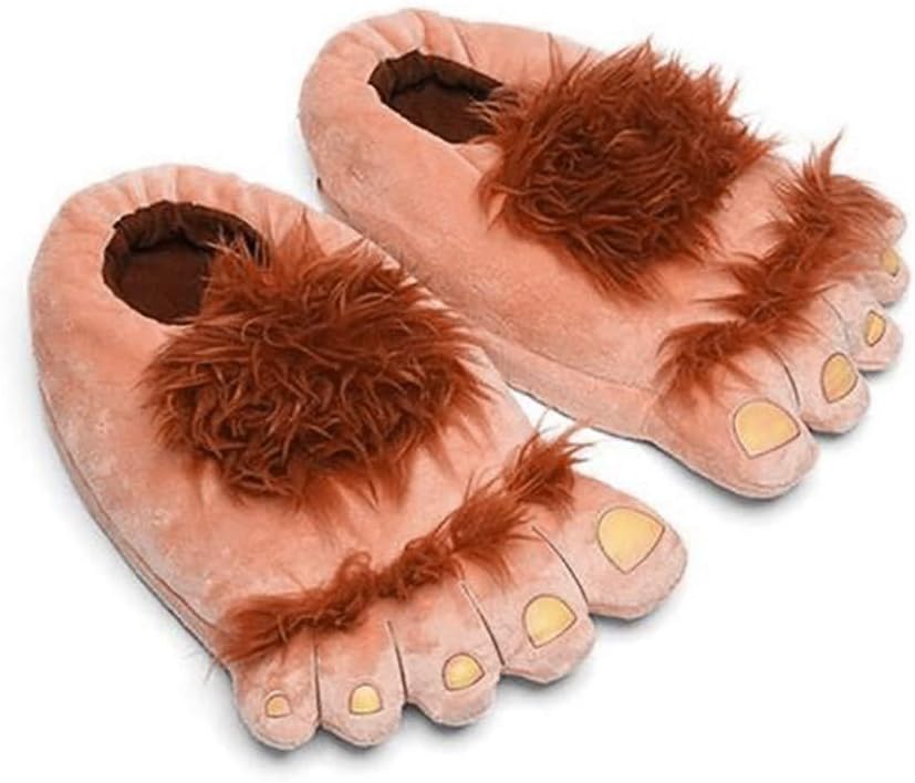 Sonmer Adult Cartoon Indoor Slippers, Men Women Funny Cotton Hobbit Monster Shoes