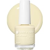 Dazzle Dry Nail Lacquer, Step 3 &ndash; Sundress (0.5 fl oz) | A Light Pastel Buttery Yellow &middot; Full Coverage &middot; Cream Finish &middot; Quick-Dry
