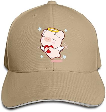 Angel Pig Classic 100% Cotton Hat Caps Unisex Fashion Baseball Cap Adjustable Hip Hop Hat(6 Colors)
