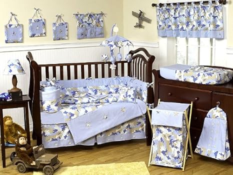 boy camo crib bedding