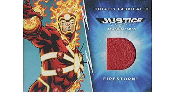 Dc Comics Justice League Totally Fabricated Firestorm Costume Card Tf 13 At Amazon S Entertainment Collectibles Store