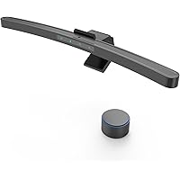 ONWAY Curved Monitor Light Bar with Wireless Remote,Monitor Auto-Dimming and Camera Base,Applicable to All Screens. No Screen