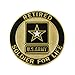 Retired Soldier for Life US Army Lapel Pin Gold by Vanguard
