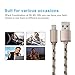 Travalo 3FT 6FT 10FT Nylon Braided 8 Pin to USB Lightning Cable Cord with Aluminum Heads for iPhone iPad and iPod (3Pack)