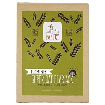 Sweetpea Pantry Super Oat Flapjack Mix Gluten Free 370g Amazon