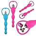 Waterproof Vibrating Anal Beads Silicone Anal Butt Plug Bullet Vibrator Masturbation Adult Erotic Products Sex Toys for Couple 1PCS